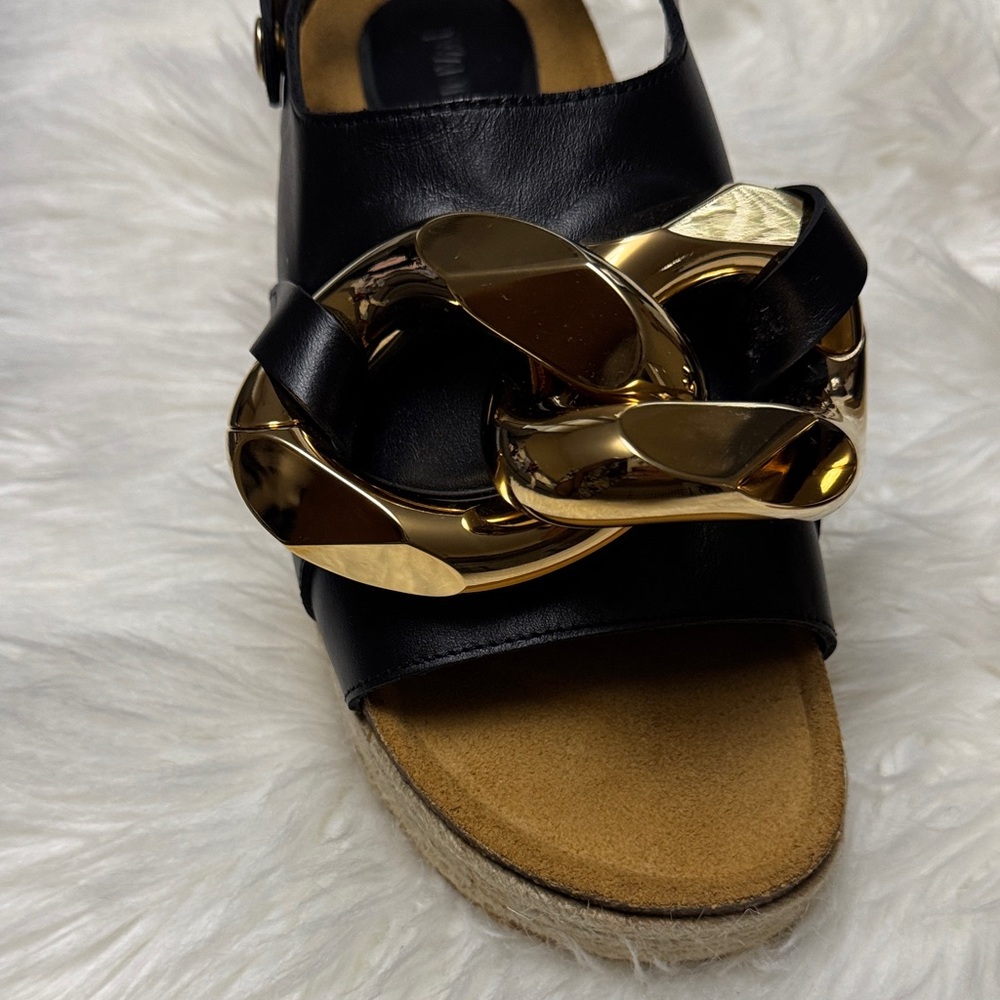 JW ANDERSON chain leather espadrille - Picture 4 of 7